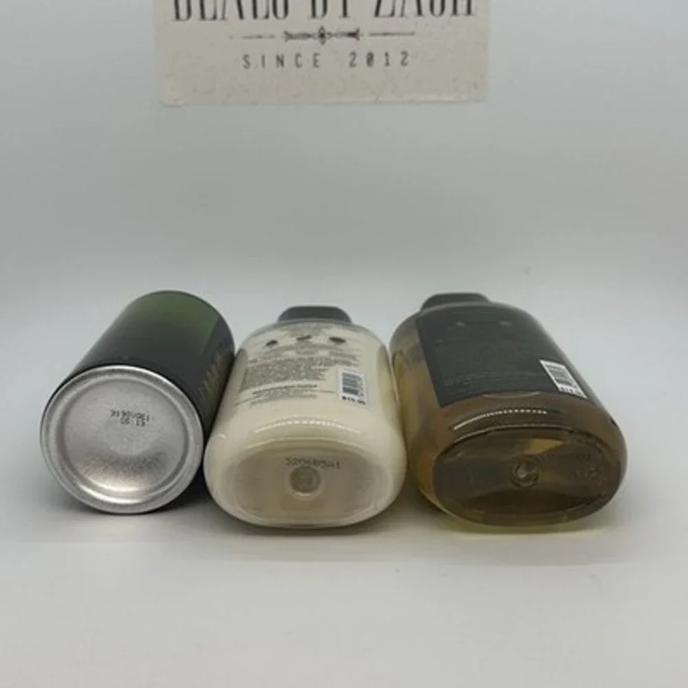 Bath & Body Works Men's Collection Woodlands Full Size 3 Piece Gift Set - NEW!